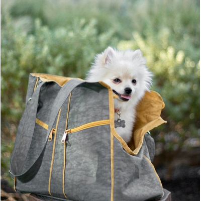 Collapsible Pet Handbags Nylon Cloth Dog Carrier Cat Outdoor Travel Bag Dog Shoulder Bag Tote