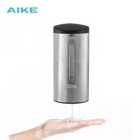 AK3105 700ml automatic sensor touchless electric wall mount stainless steel hand sanitizer gel dispenser