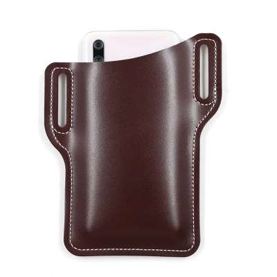 leatherette  Carrie -on Mobile Phone Pouch With Belt Holder