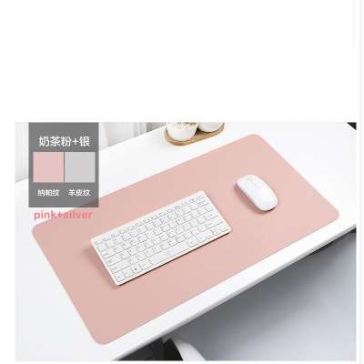 Factory price custom printing eco protector office desk pad leather