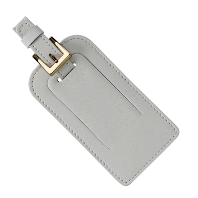 High-end Hot Sale Wholesale  Natural  Leather Luggage Tag With Different Colors